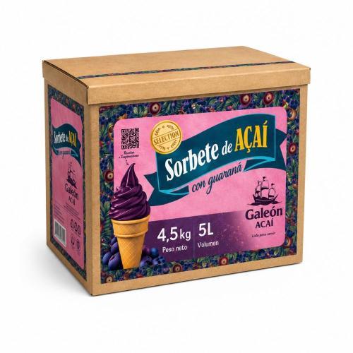 Sorbete de Açaí - TRADICIONAL - Caja 5Kg